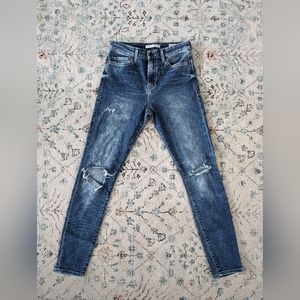 Mavi "Lucy" Super High-Rise Super Skinny Jeans - 25x28